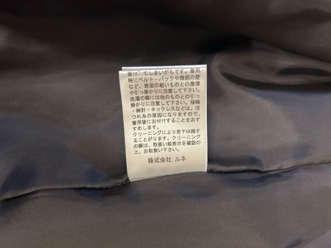 René チェック柄 ワンピース 34サイズ