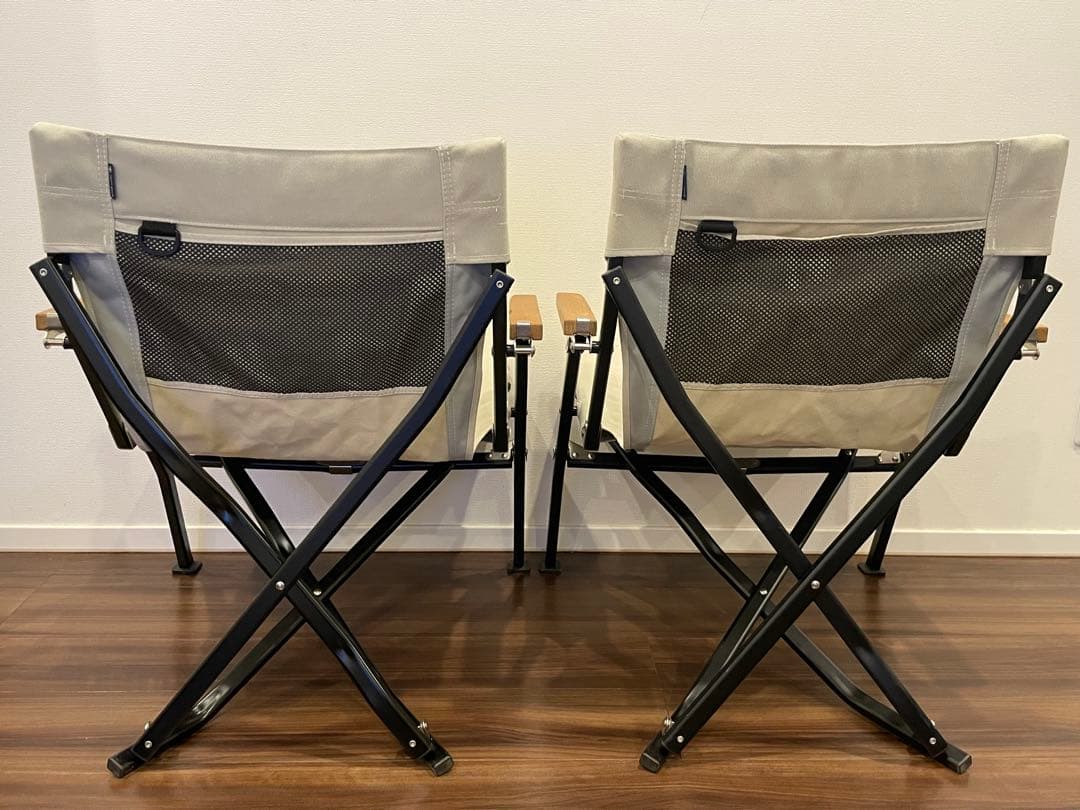 スノーピーク ローチェアショート　アイボリー2脚セット
