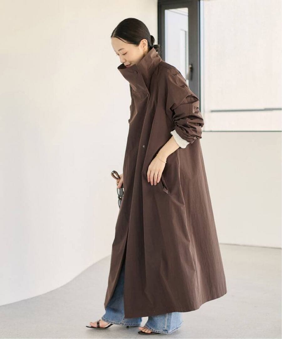 plage プラージュ R'IAM ルーズトレンチコートブラウン未使用
