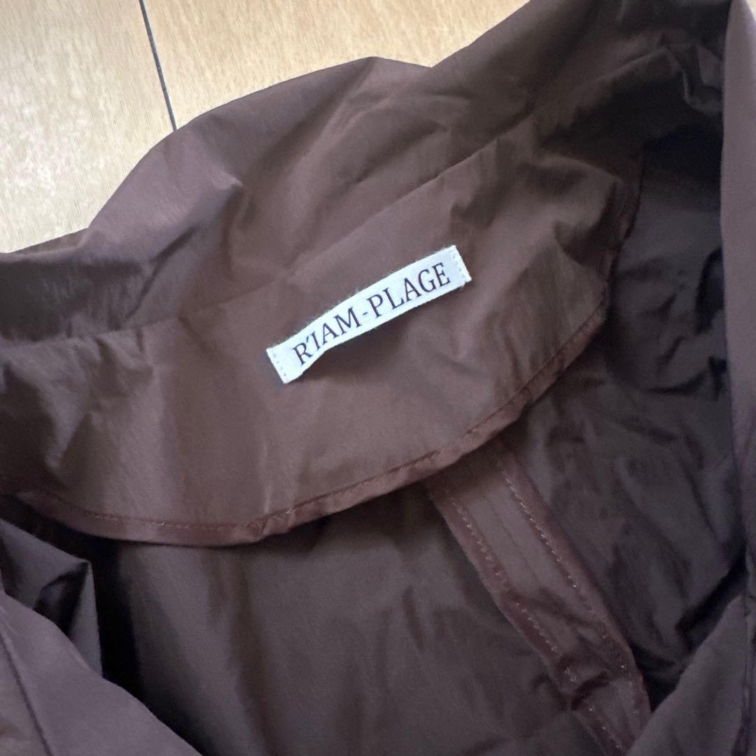plage プラージュ R'IAM ルーズトレンチコートブラウン未使用