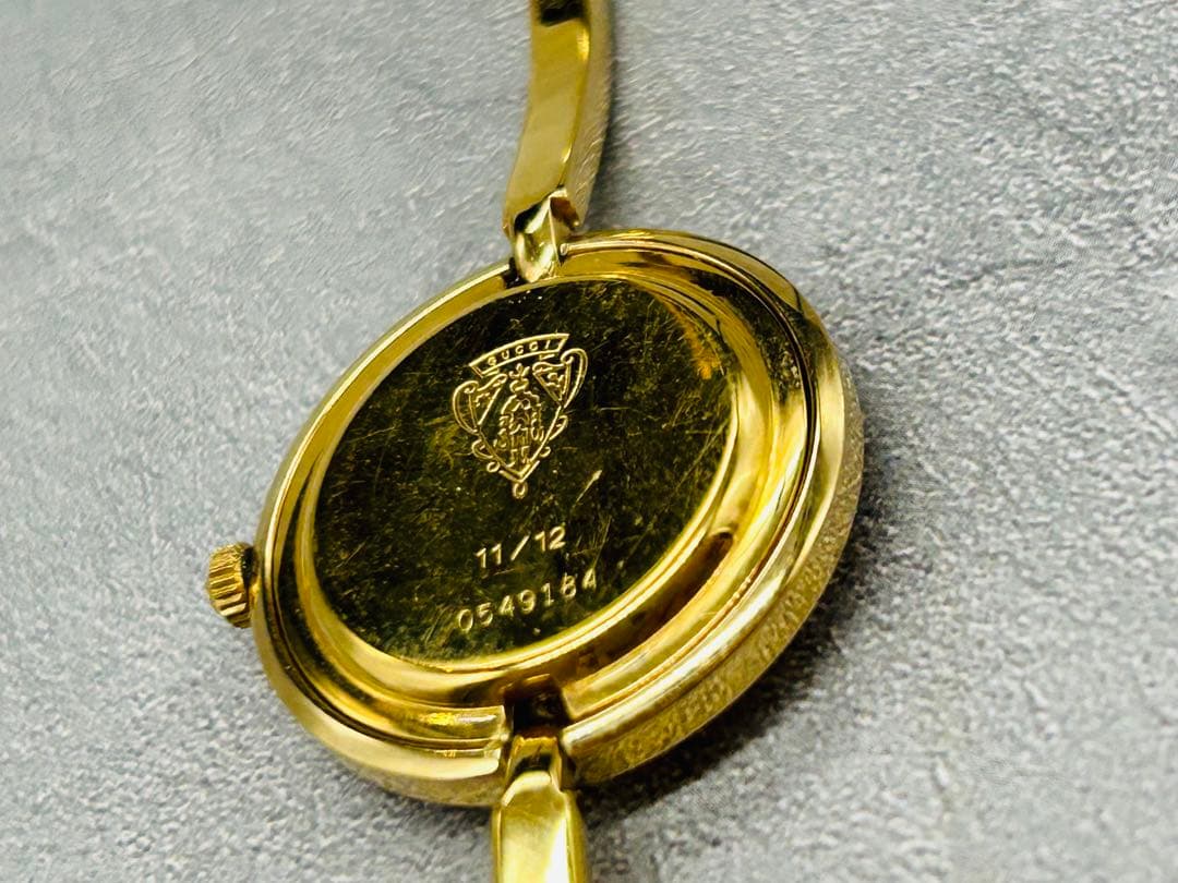 GUCCI チェンジベゼル　11/12 クォーツ　時計のみ　ビンテージ