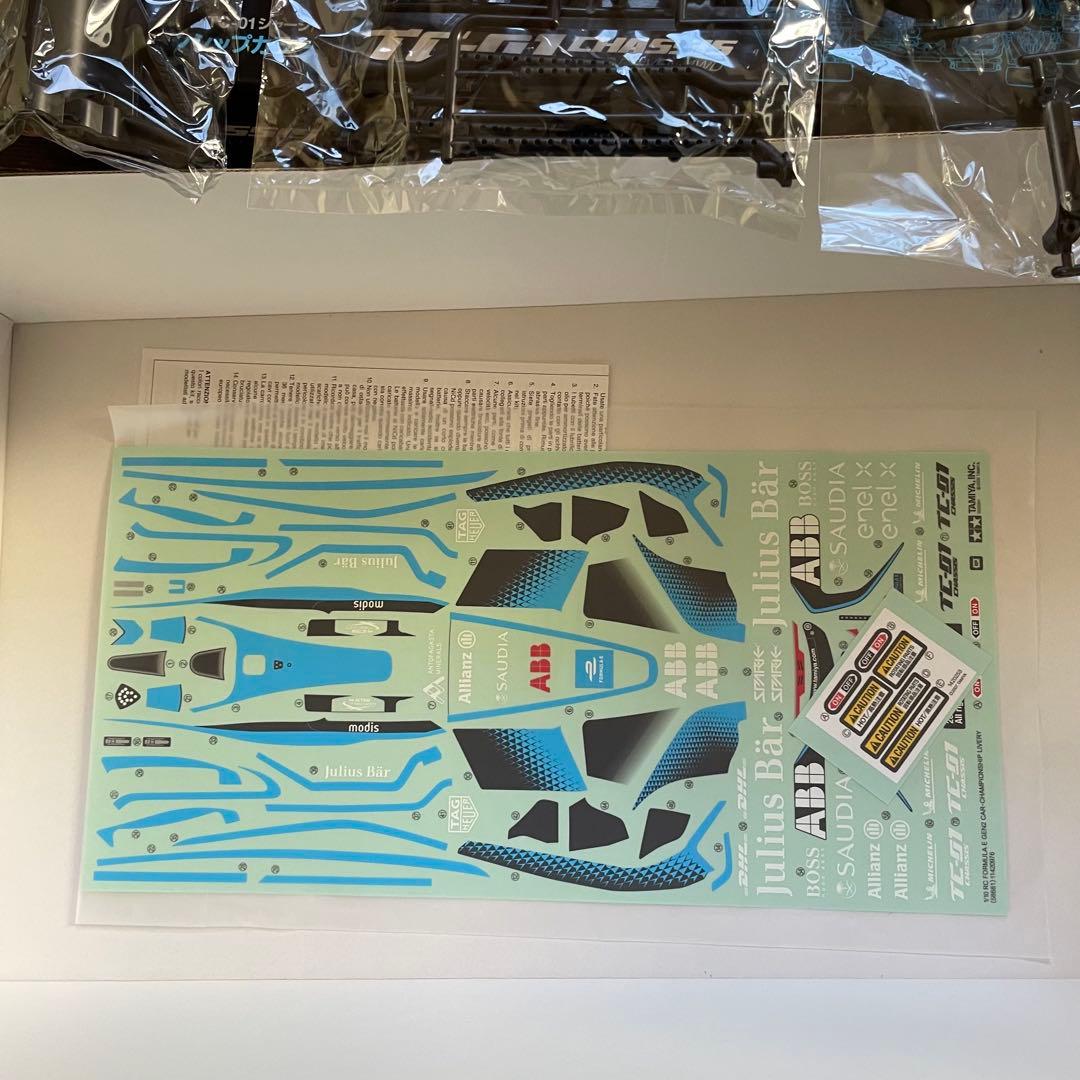 タミヤ　1/10RC FORMURA E GEN2 CAR TC-01シャーシ