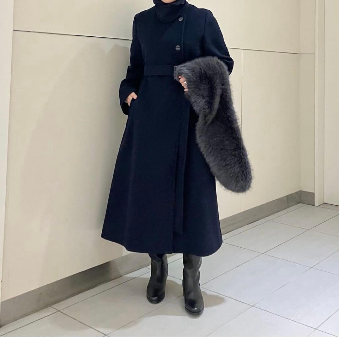 アルアバイル　ルルウィルビー スプリットラグランロングコート