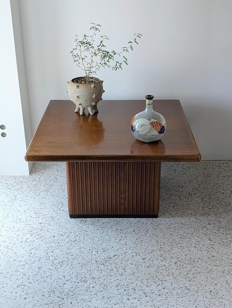 ビンテージ OLD karimoku カリモク センターテーブル 木製 座卓