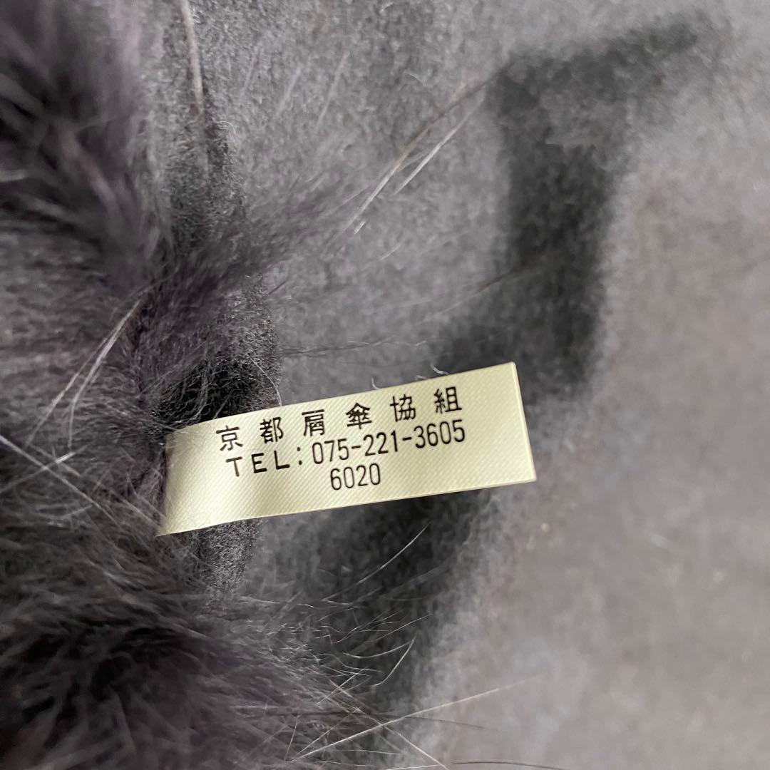 極美品✨カシミア100% フォックスファー ポンチョ2way ケープコート 黒系