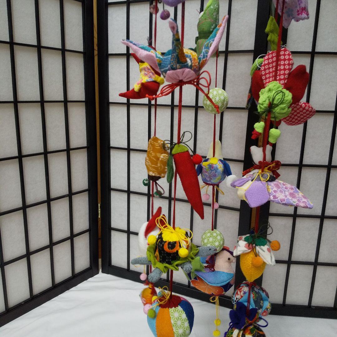 吊るし飾り ちりめんハンドメイド 吊るしびな
