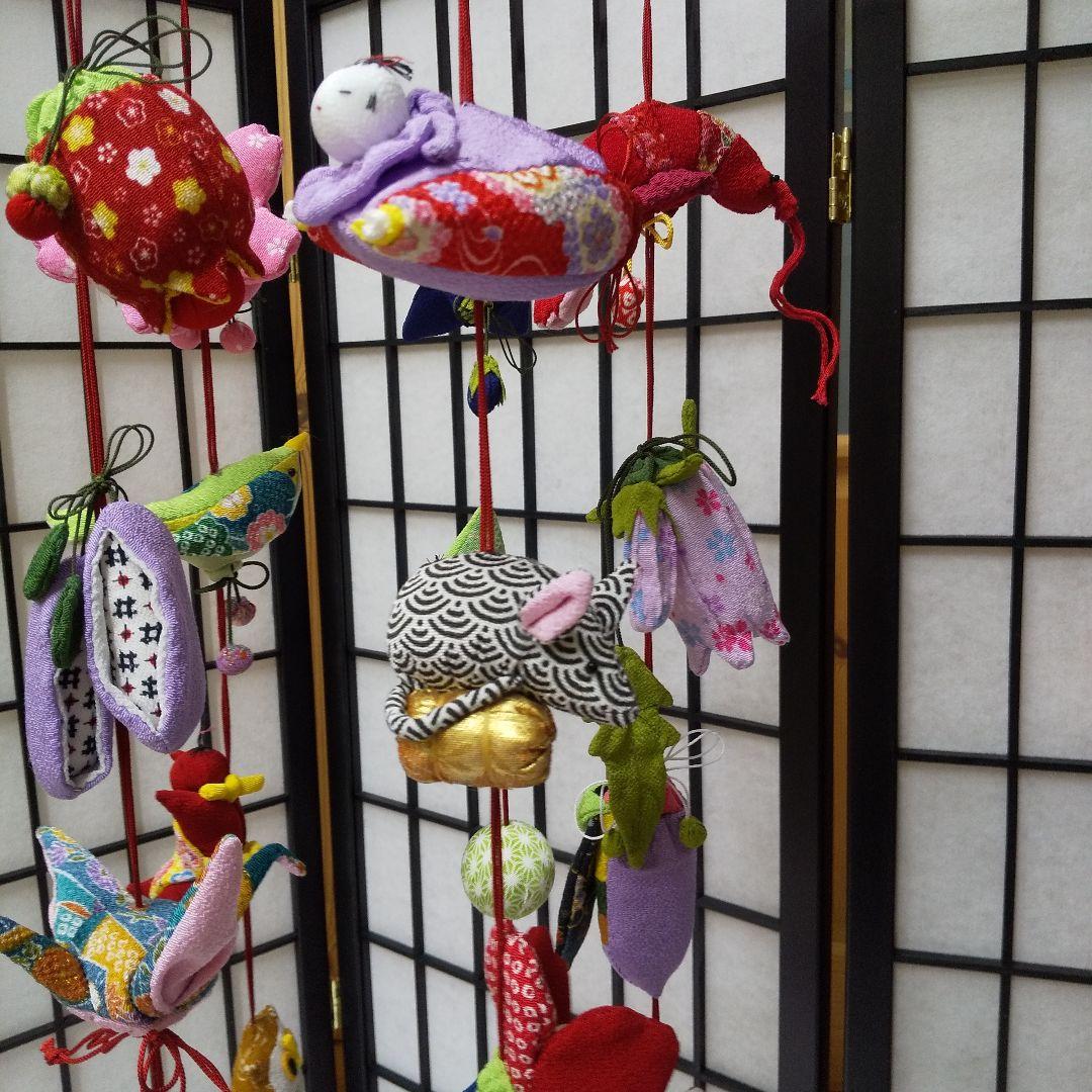 吊るし飾り ちりめんハンドメイド 吊るしびな