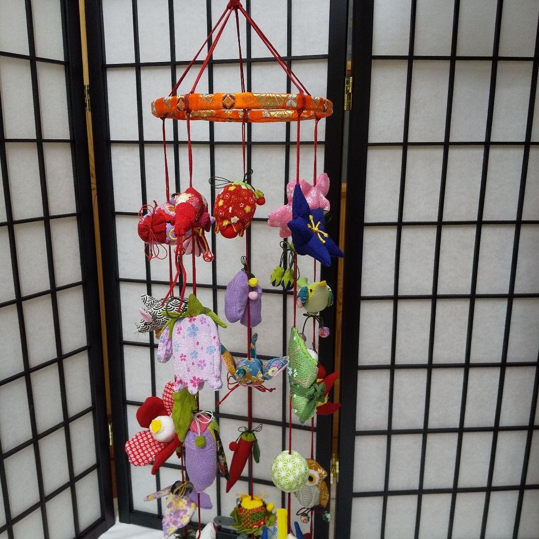 吊るし飾り ちりめんハンドメイド 吊るしびな