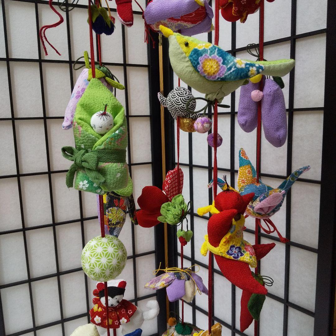 吊るし飾り ちりめんハンドメイド 吊るしびな