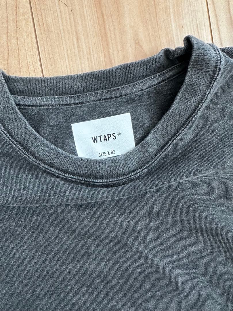 WTAPS グレー 長袖カットソー　Mサイズ　新品　即完売品　ダブルタップス
