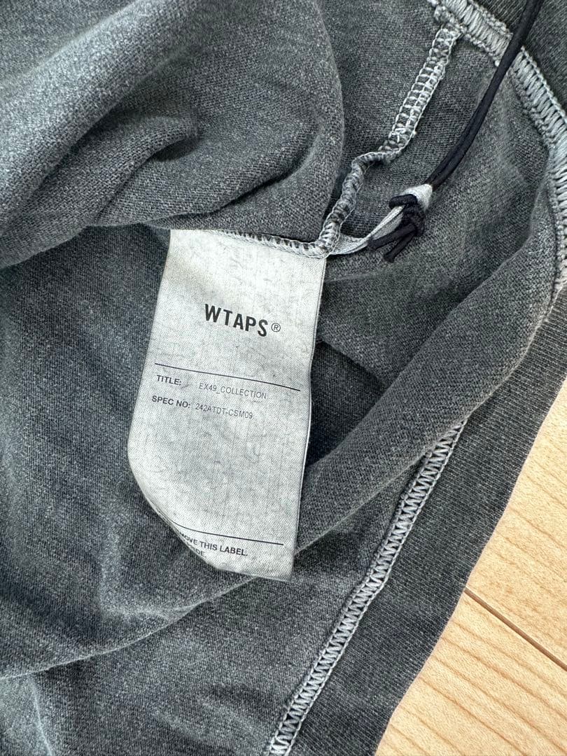 WTAPS グレー 長袖カットソー　Mサイズ　新品　即完売品　ダブルタップス