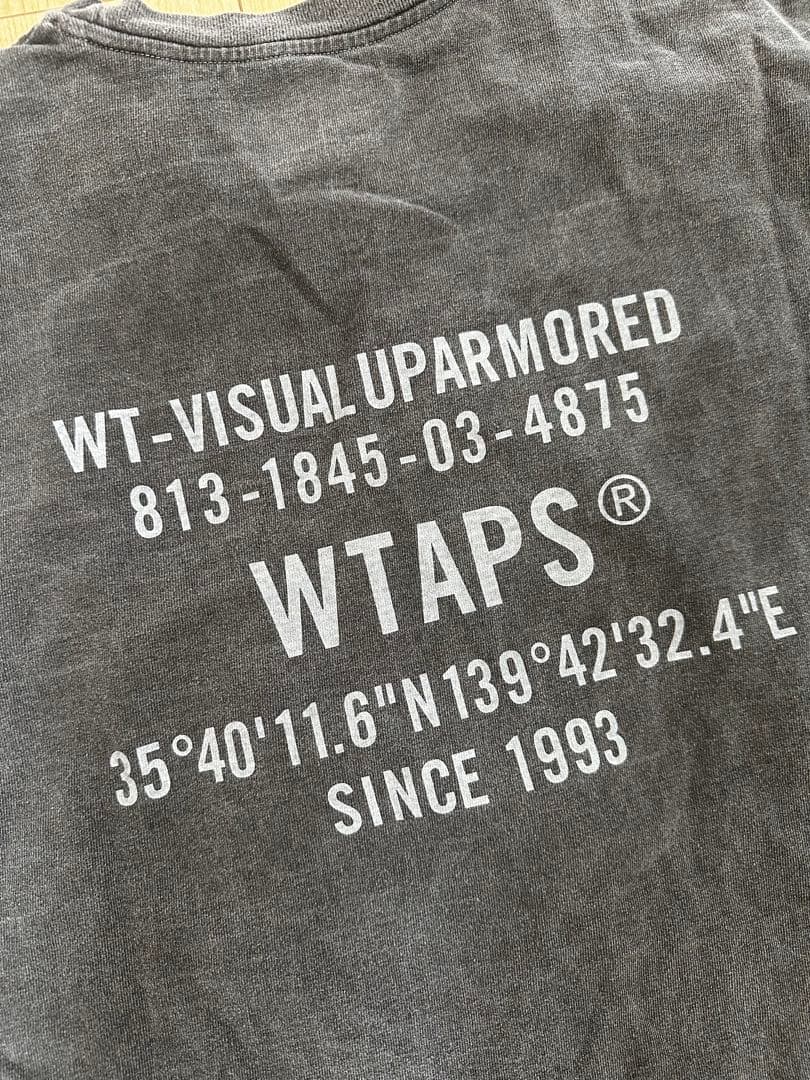 WTAPS グレー 長袖カットソー　Mサイズ　新品　即完売品　ダブルタップス
