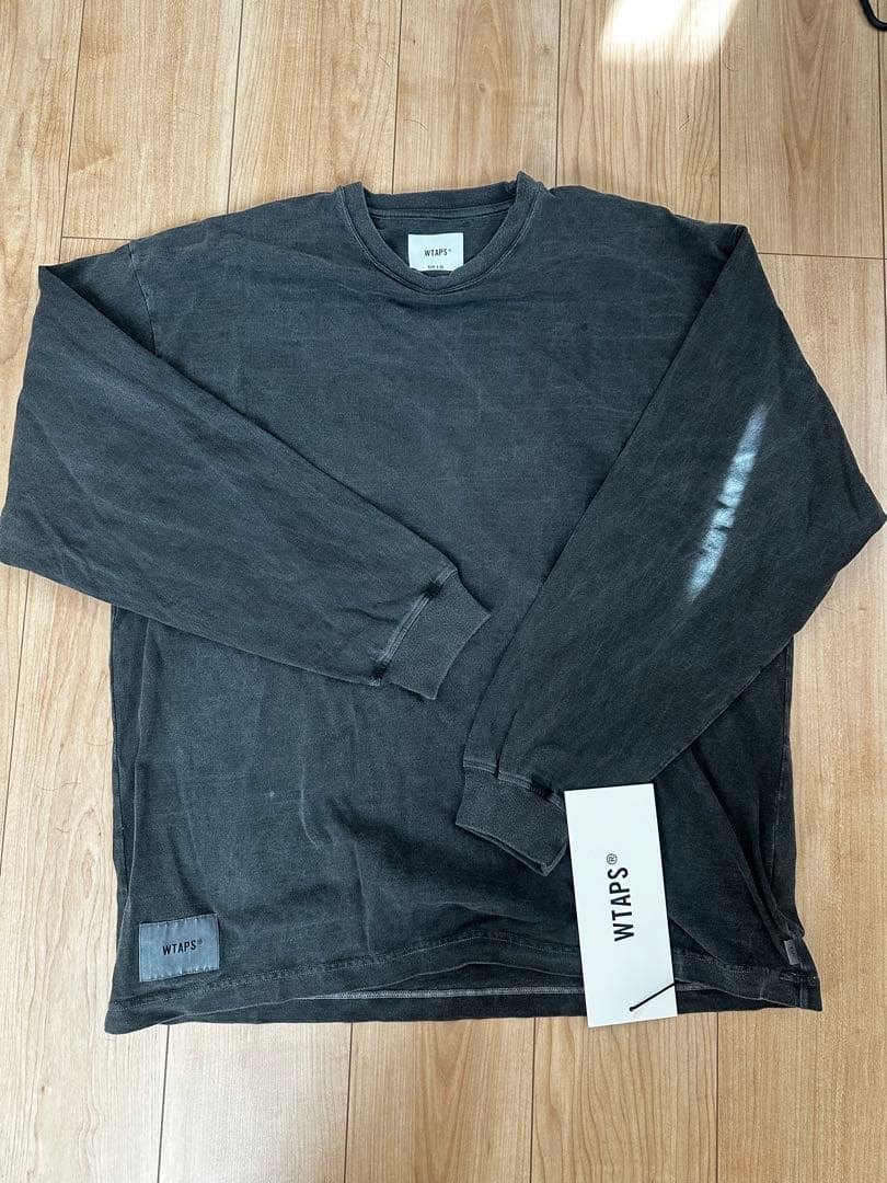 WTAPS グレー 長袖カットソー　Mサイズ　新品　即完売品　ダブルタップス
