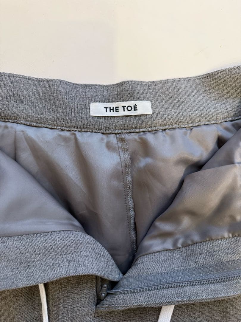 the toe Brixton track skirt グレー　M