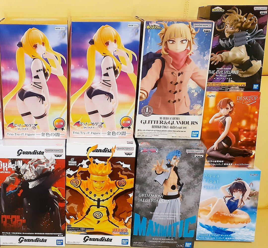 15体セット　進撃の巨人　To LOVEる　他　プライズ　フィギュア　まとめ売り