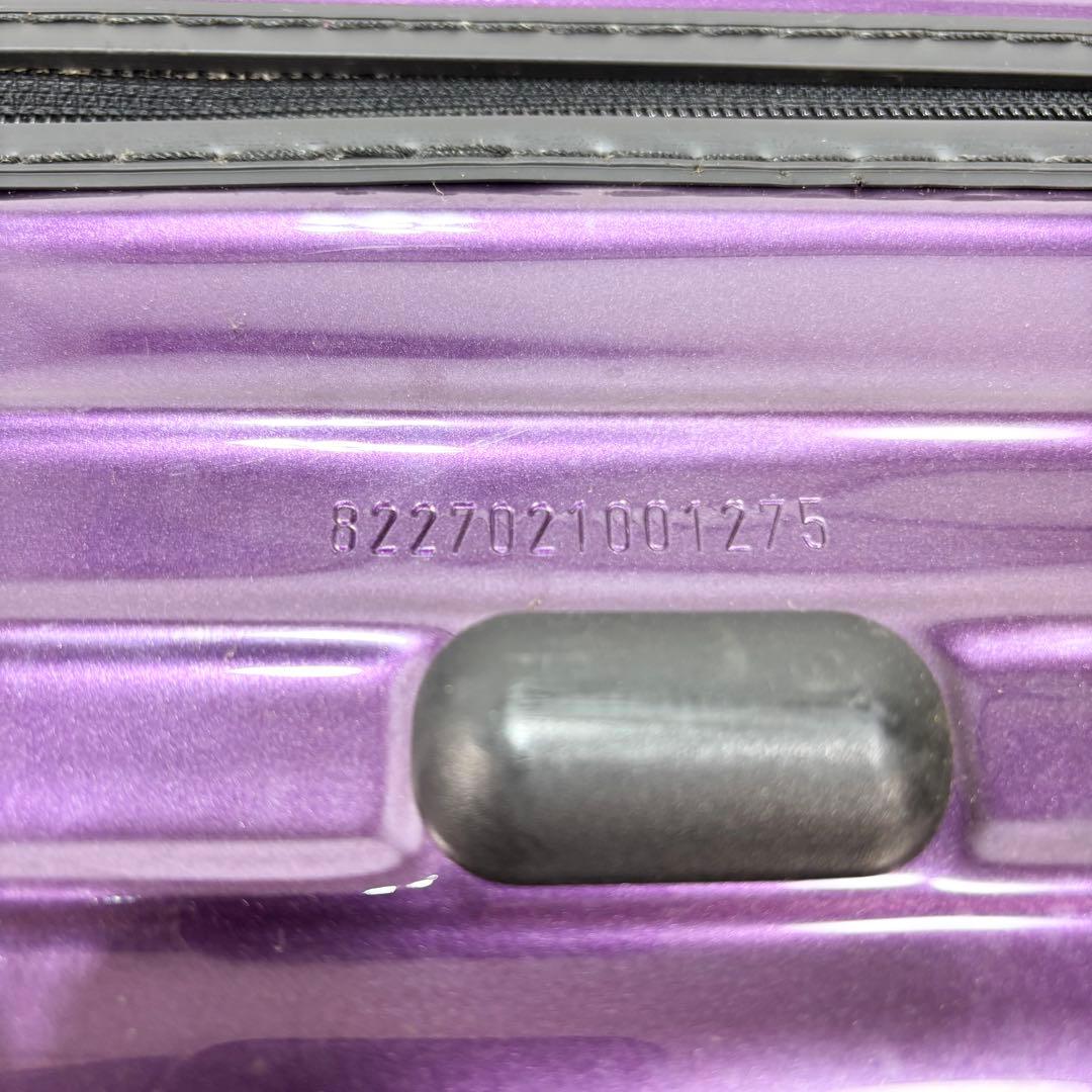 リモワ　RIMOWA SALSA AIR サルサエアー　80L パープル系