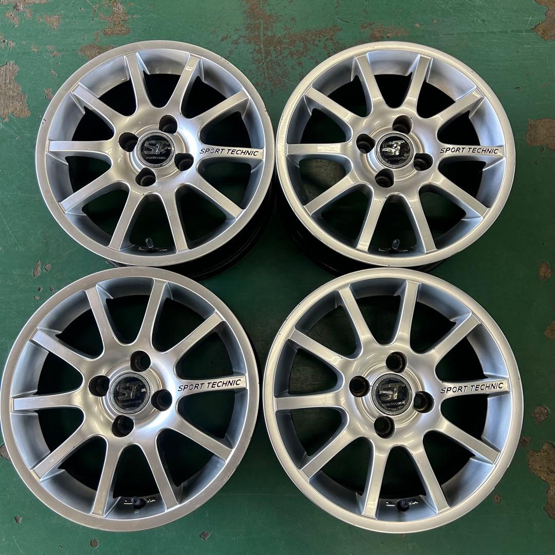 中古アルミ14X6.0　PCD98　FIATフィアット500　パンダなどに