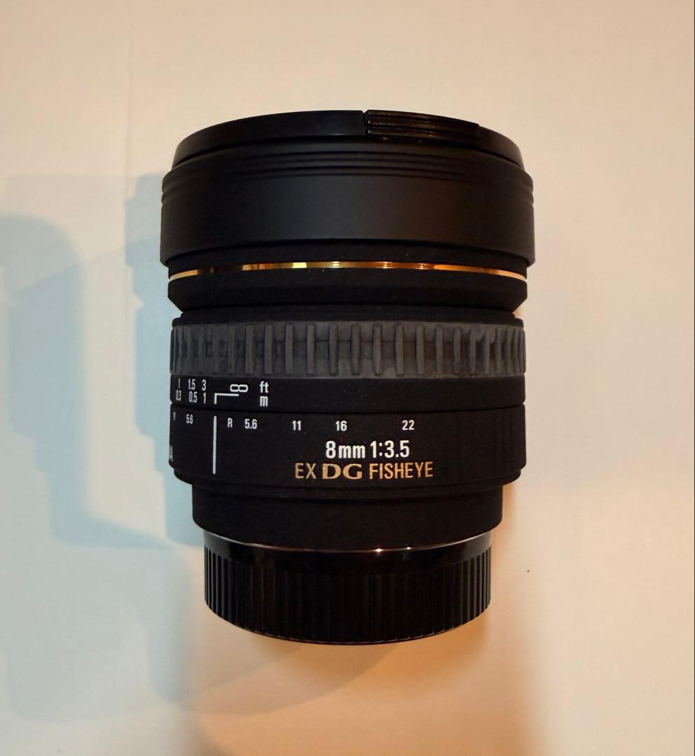 レンズ(単焦点) SIGMA 8mm F3.5 EX DG FISHEYE