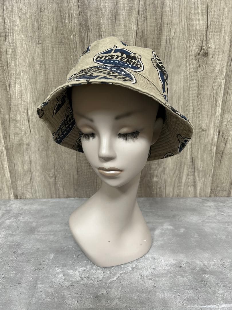 HYSTERIC GLAMOUR OVAL WOMAN柄 バケットハット