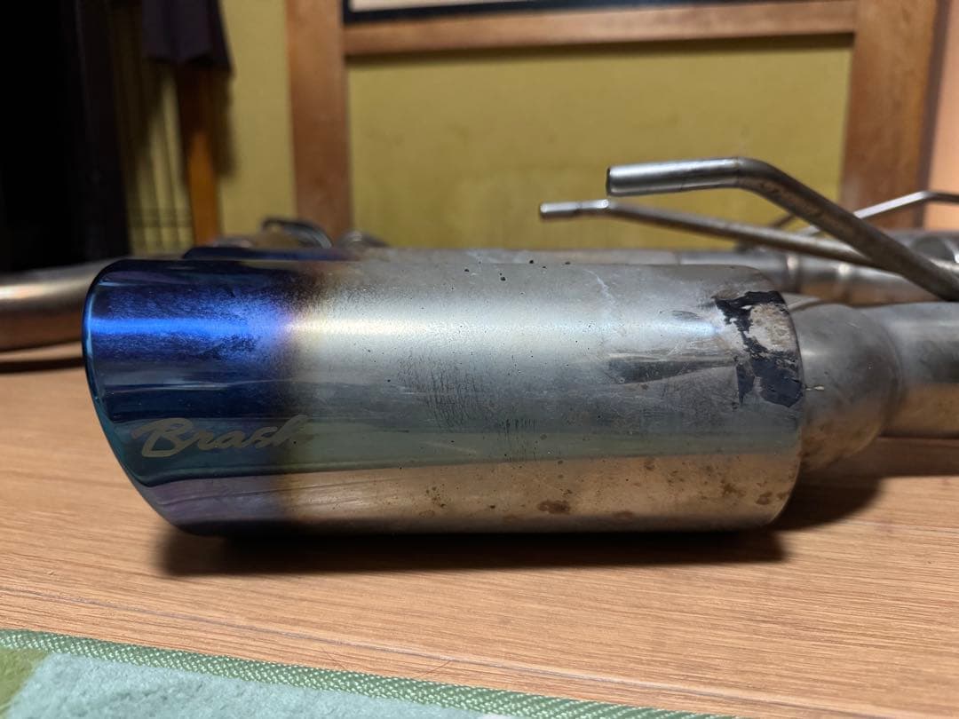 130マークX Brash ストレートマフラー