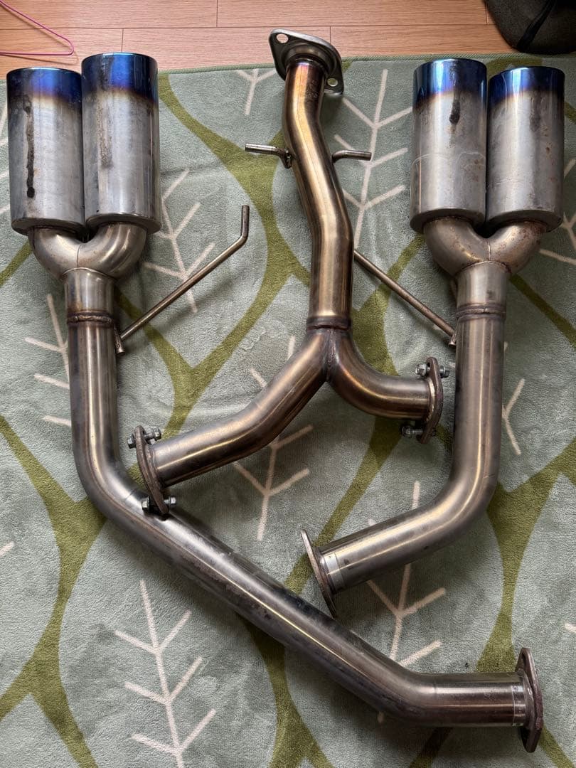 130マークX Brash ストレートマフラー