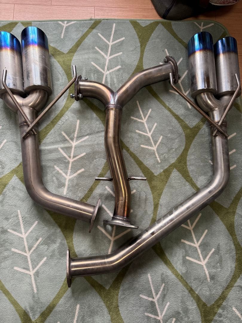 130マークX Brash ストレートマフラー