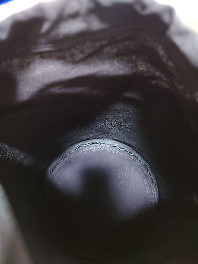 未使用級✨パーマネントエイジ 北欧暮らしの道具店 バケツ型レザーショルダーバッグ