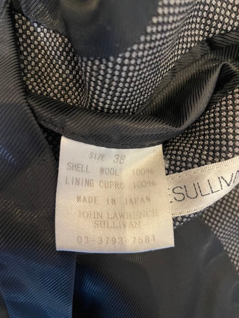 ジョンローレンスサリバン　ダブルジャケット