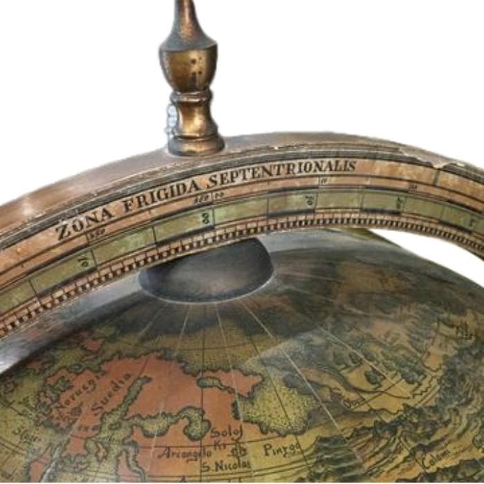 J リユース アンティーク 地球儀型 ワゴン ワイン バー キャビネット 希少