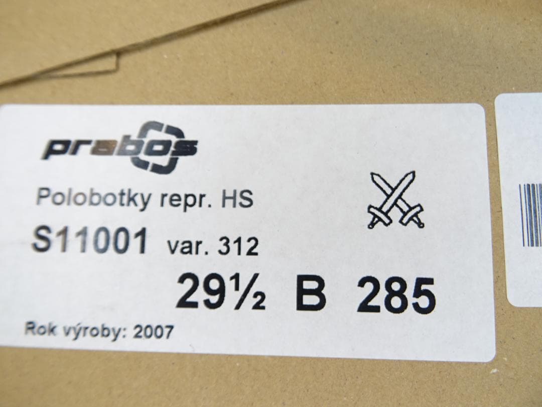 や*ち様 新品チェコ軍オフィサーサービスシューズポストマンシューズ28.5cm黒