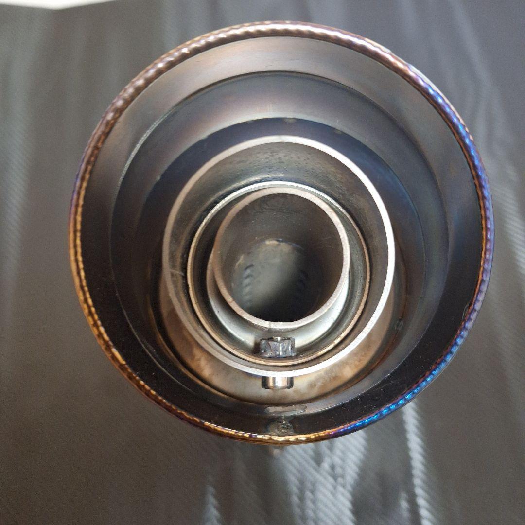 新品未使用　LCIPARTS GPチタンサイレンサー焼き加工