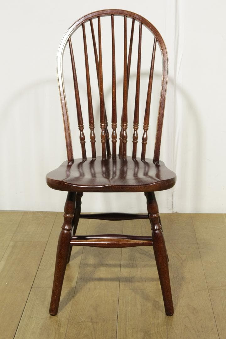 S*可様 秋田木工★ウィンザーチェア　ヴィンテージ★スピンドルバック★木製家具★
