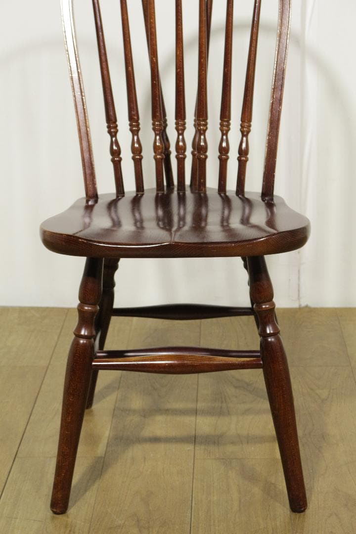 S*可様 秋田木工★ウィンザーチェア　ヴィンテージ★スピンドルバック★木製家具★