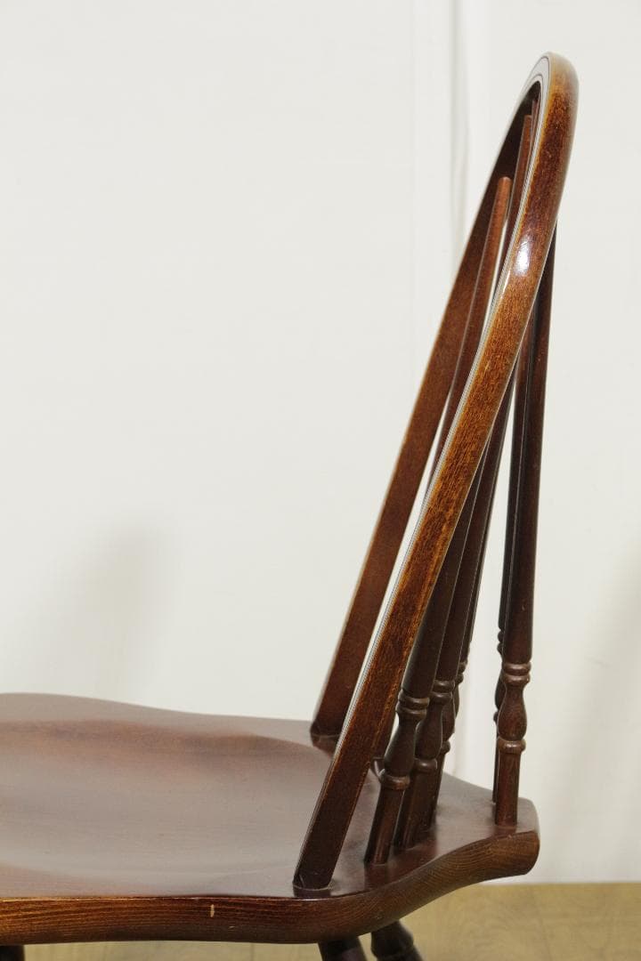 S*可様 秋田木工★ウィンザーチェア　ヴィンテージ★スピンドルバック★木製家具★