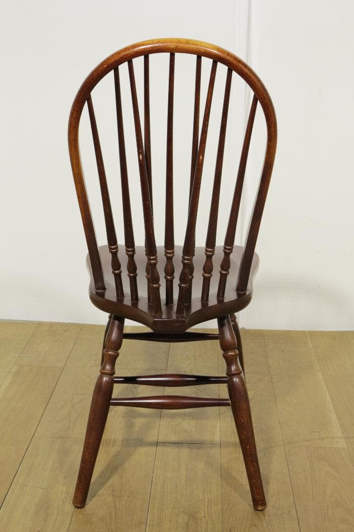S*可様 秋田木工★ウィンザーチェア　ヴィンテージ★スピンドルバック★木製家具★