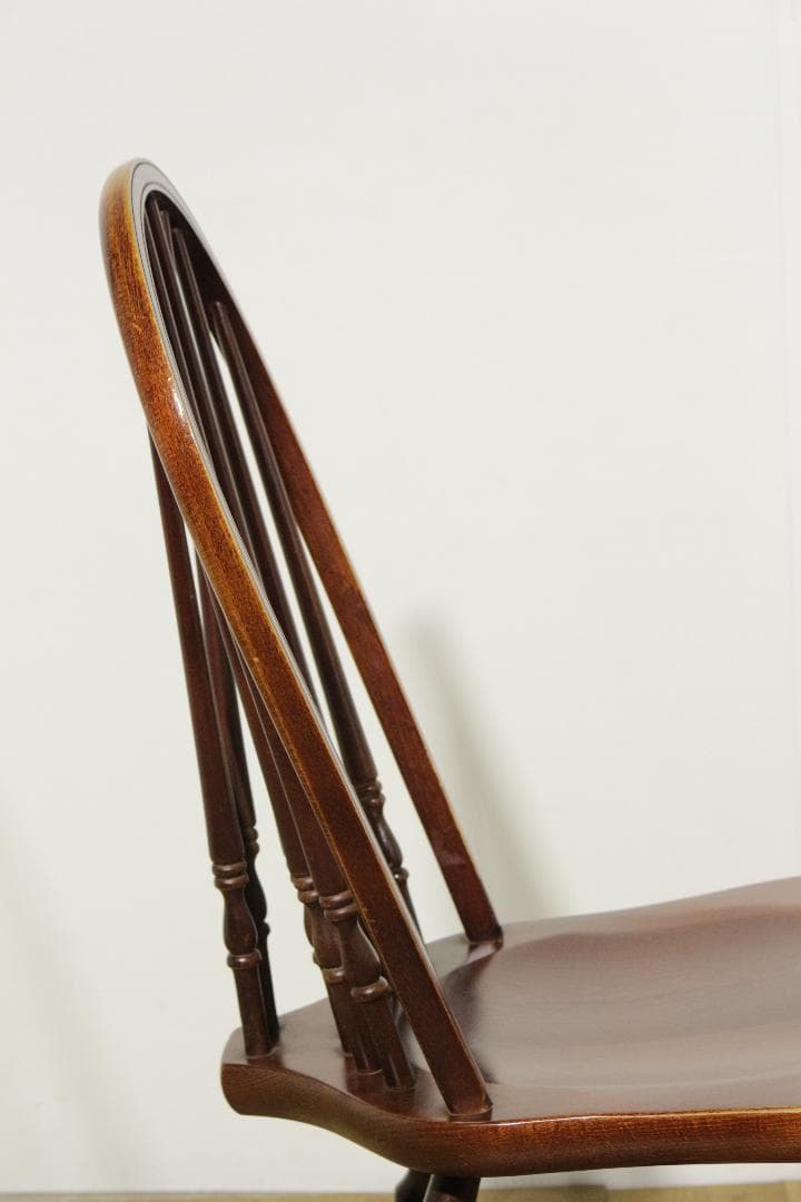 S*可様 秋田木工★ウィンザーチェア　ヴィンテージ★スピンドルバック★木製家具★