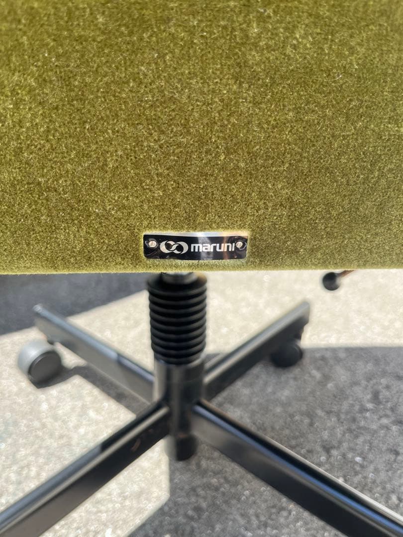 マルニ 地中海 回転 昇降式 デスクチェア オフィス 昭和レトロ アンティーク