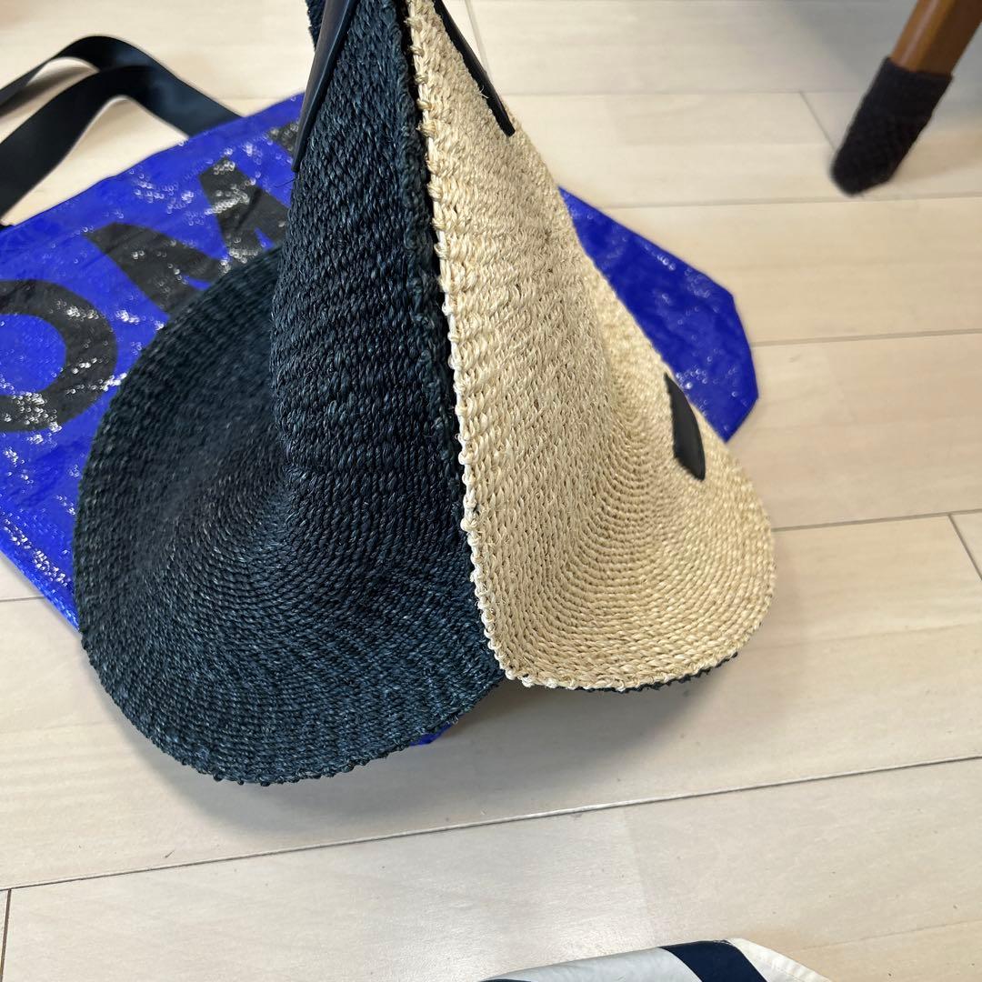 バッグ OMMO CIRCLE STRAW BAG