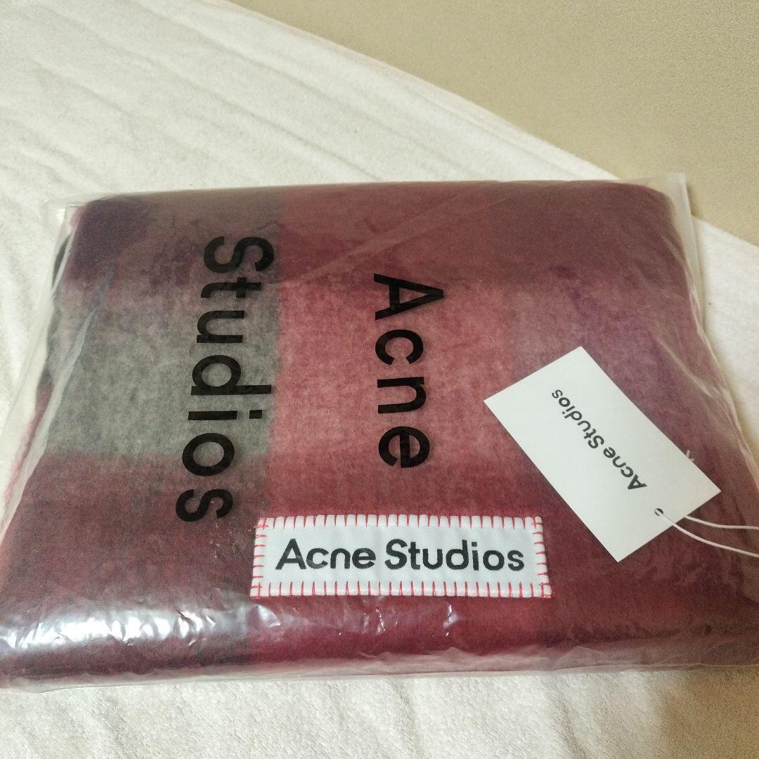 マフラー　Acne Studios　チェック柄　　スカーフ