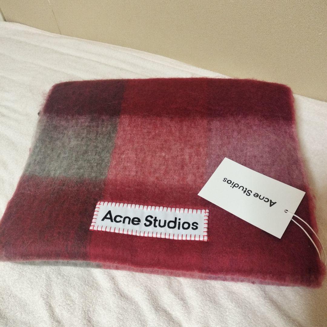マフラー　Acne Studios　チェック柄　　スカーフ