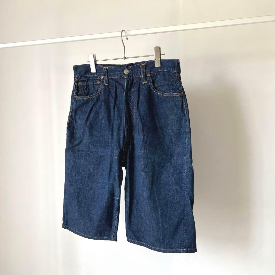 【Vintage】50s LEVIS 701XX 布パッチ ショーツ リーバイス