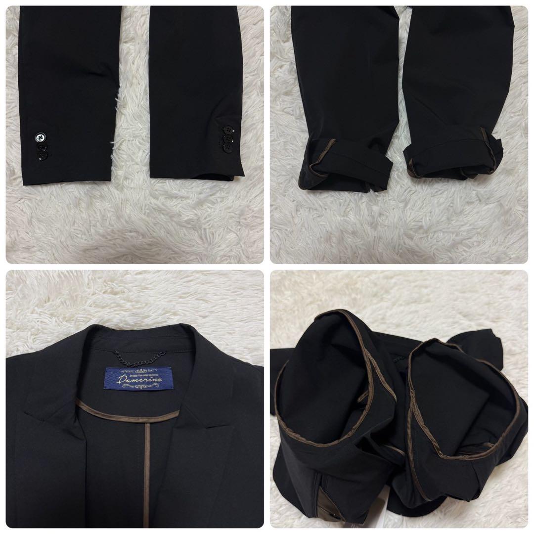 ✨新品/M✨ナノユニバース スーツ ダメリーノ god bless you 黒