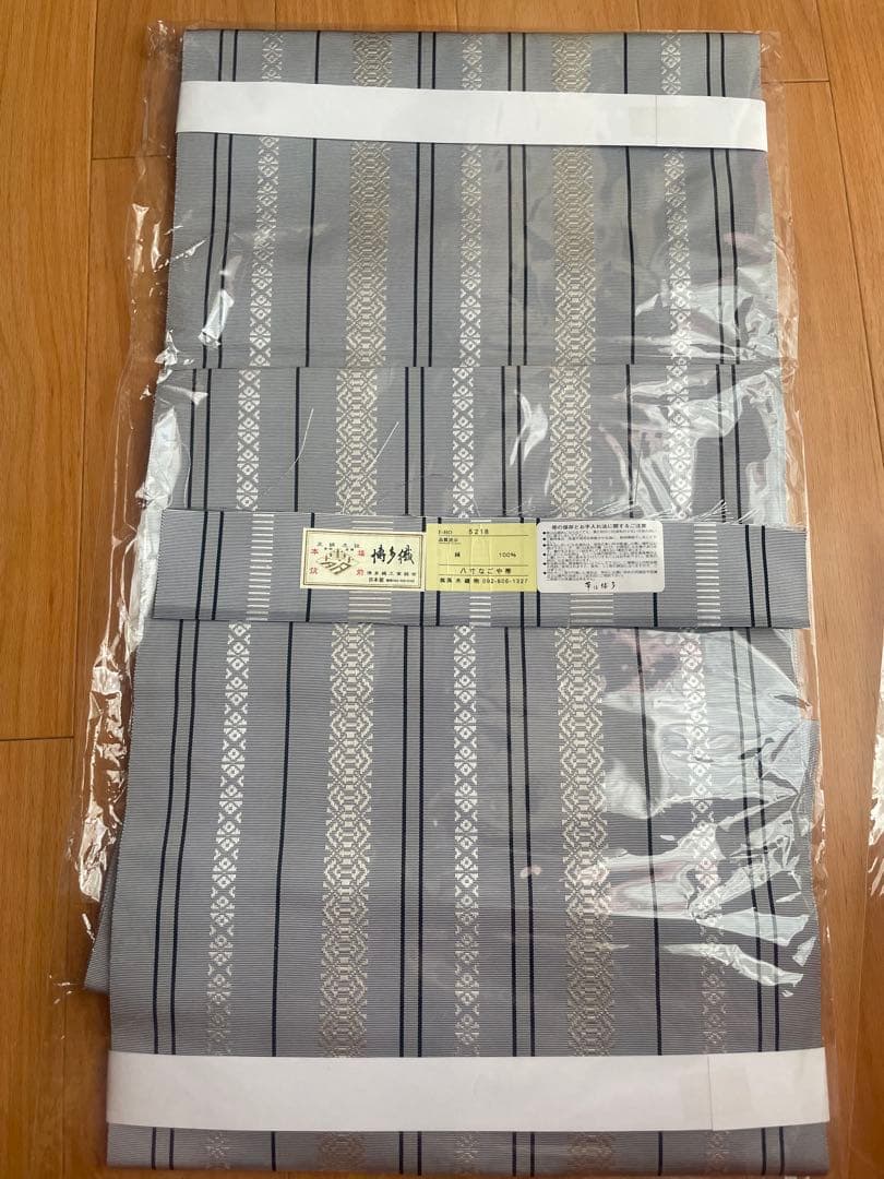 m&h 新品 本場筑前博多織 金印 名古屋帯