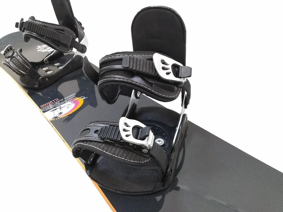 激安！ コスミックサーフ 142cm レディース スノーボード3点セット△