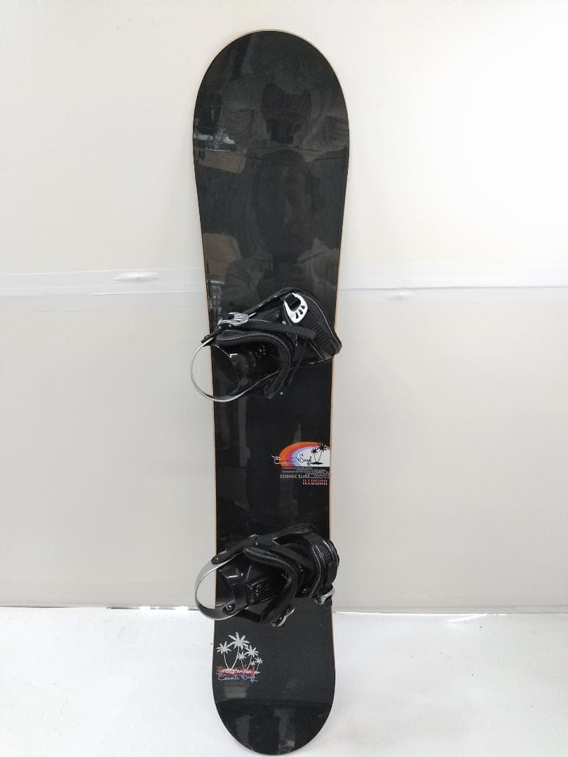 激安！ コスミックサーフ 142cm レディース スノーボード3点セット△