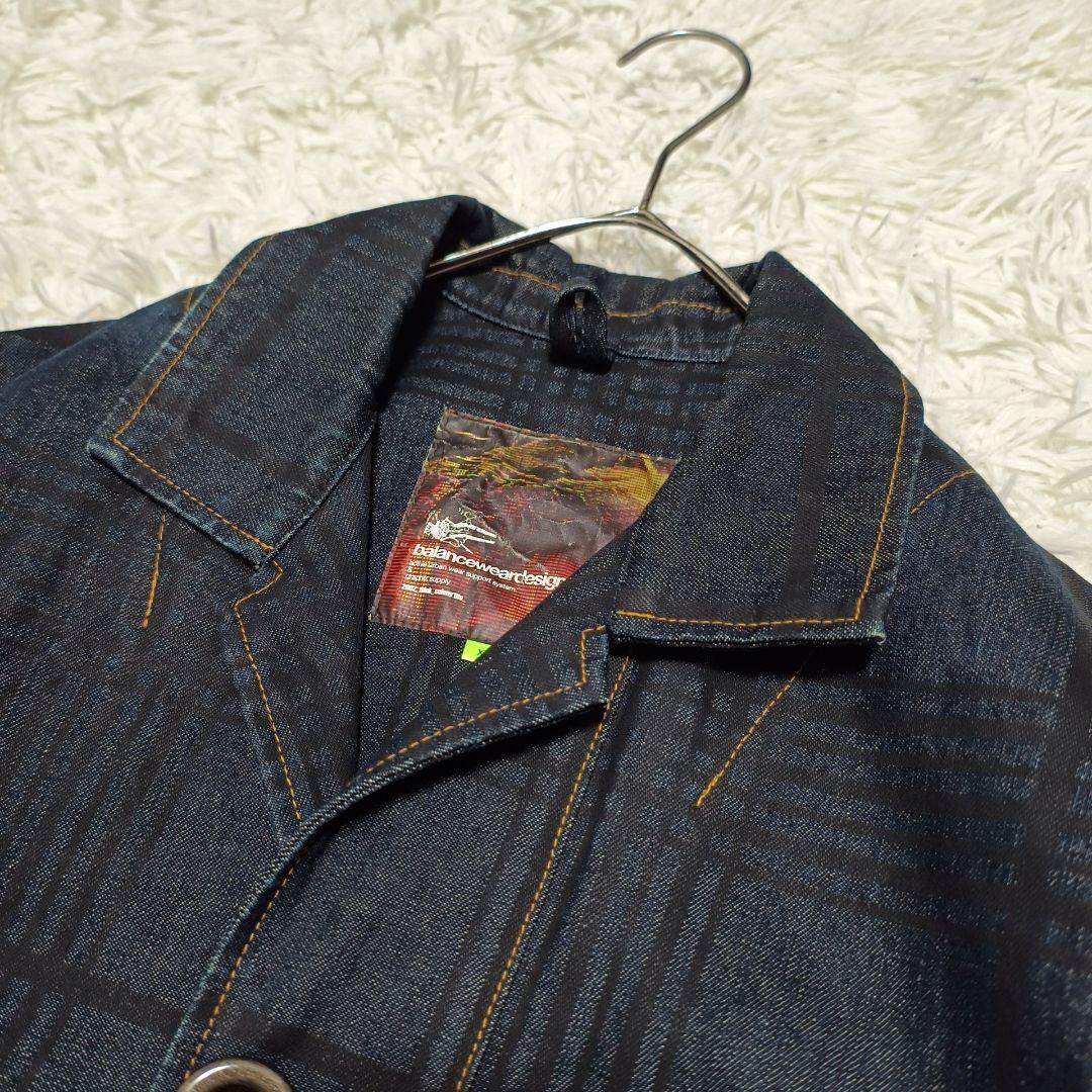 バランスウェアデザイン デニムカバーオール