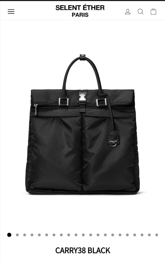 SELENT ETHER 4way ナイロンバッグ