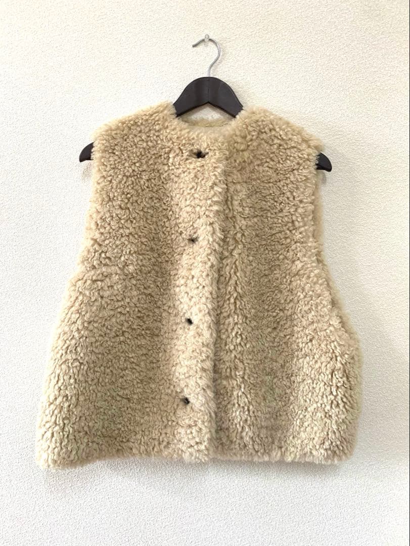 FRAMeWORK フェイクファーベスト