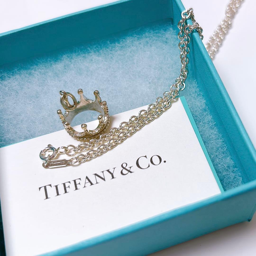 Tiffany & Co. クラウンチャームネックレス