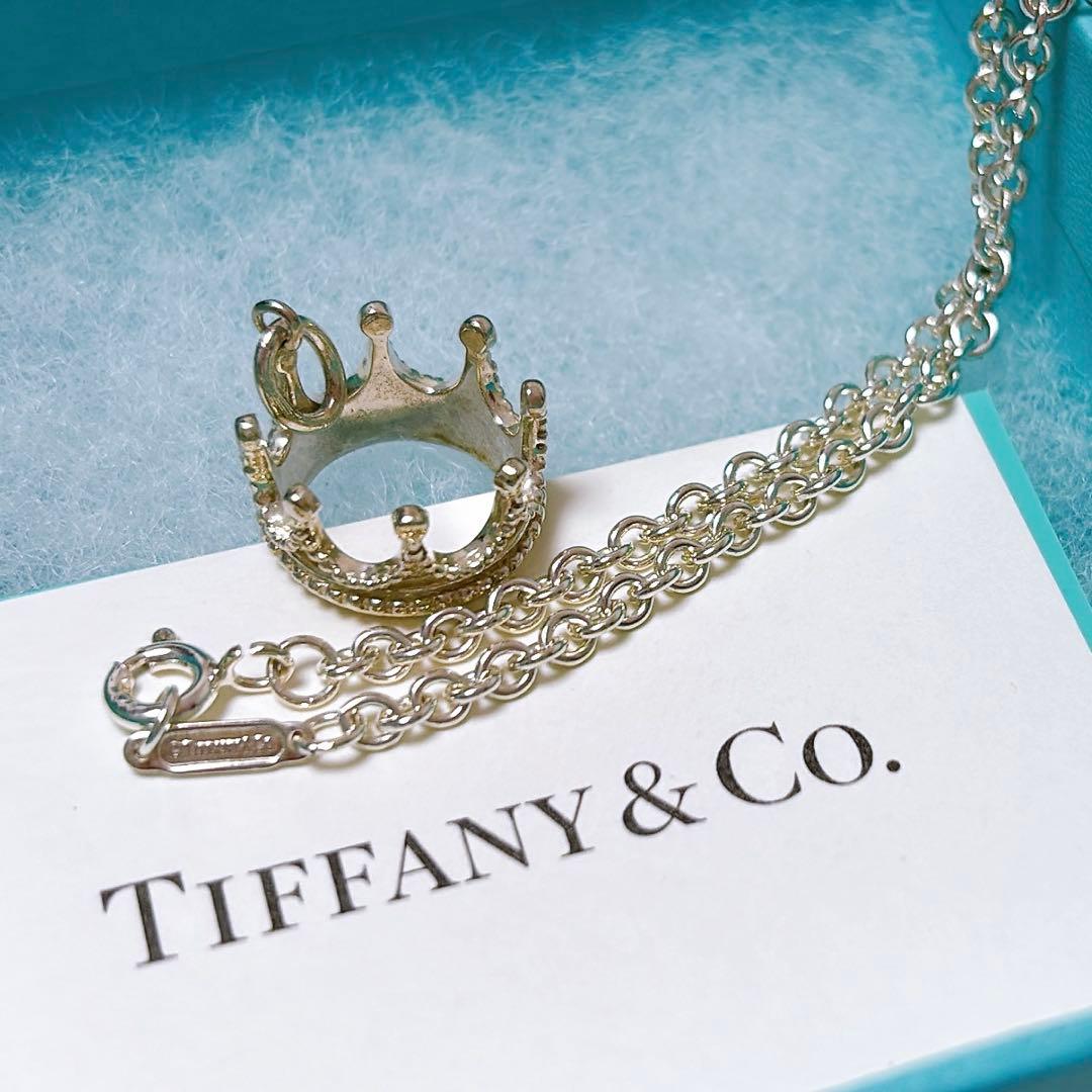 Tiffany & Co. クラウンチャームネックレス